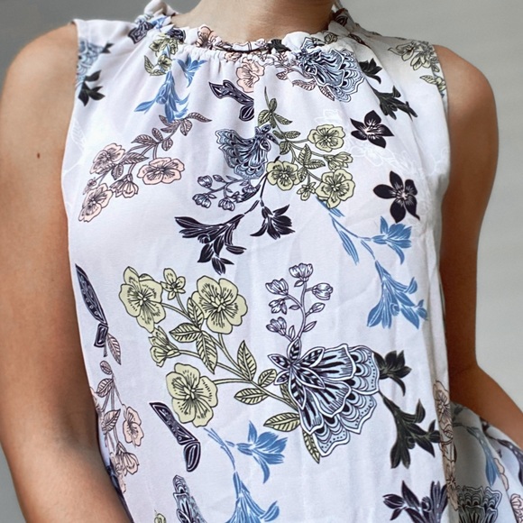 LOFT FLORAL BLOUSE - Picture 2 of 3